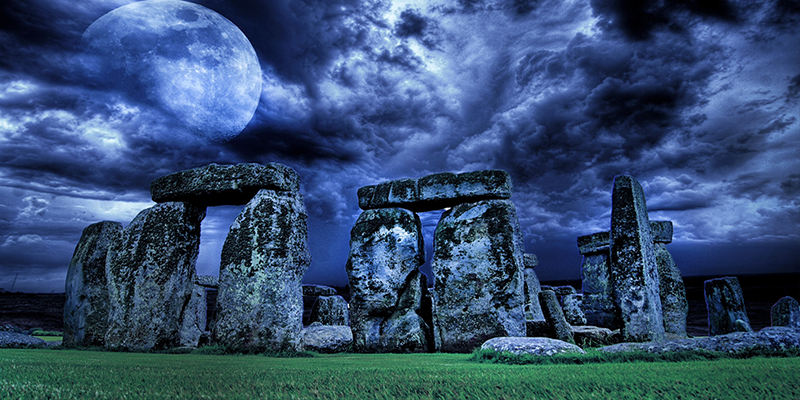 Stonehenge representing the pagan lifestyle